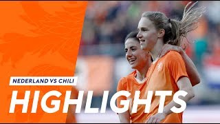 Highlights OranjeLeeuwinnen  Chili 942019 [upl. by Desirea50]