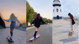 Longboard Dancing Tiktok Compilation [upl. by Germann]