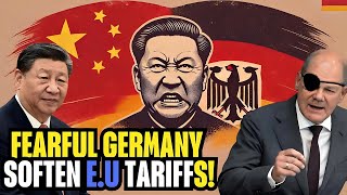 FEARFUL Germany Begs for Deal To Soften EUChina Car Tariffs [upl. by Acirfa]