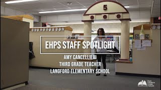 EHPS STAFF SPOTLIGHT Amy Cancellieri [upl. by Nahem]