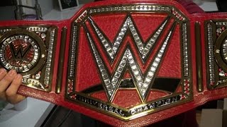 WWE Universal Championship Replica Title Belt Unboxing [upl. by Willdon]