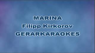 Marina  Filipp Kirkorov  Karaoke [upl. by Rakso]