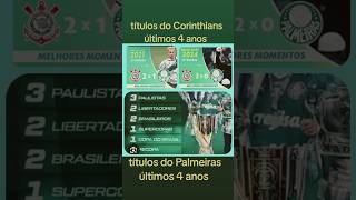 Palmeiras e Corinthians [upl. by Rivers]