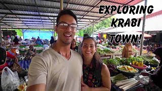 WHAT TO DO IN KRABI THAILAND  Visiting Krabi Town and Ao Nang [upl. by Oicnedif]