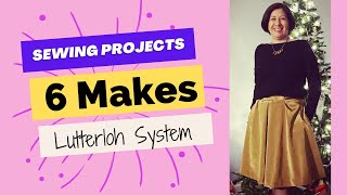 6 sewing makes with Lutterloh System [upl. by Adnalu]