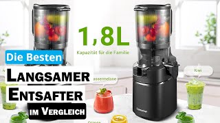 Besten Langsamer Entsafter im Vergleich  Top 5 Langsamer Entsafter Test [upl. by Blackburn]