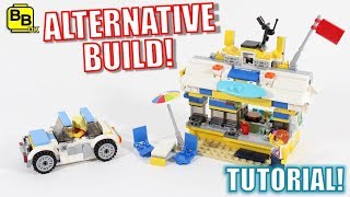 LEGO CREATOR 31079 ALTERNATIVE BUILD BEACH BAR [upl. by Reinertson]