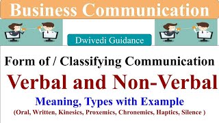 Classifying Communication verbal kinesis haptics proxemics chronemics business communication [upl. by Lehcer]