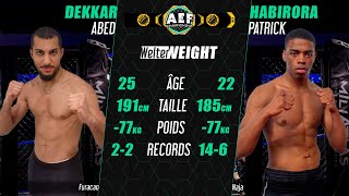 Patrick HABIRORA vs Abed DEKKAR  AEF3  MMA [upl. by Bonilla]