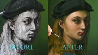 Shocking SFUMATO Painting Transformation in 5 Minutes [upl. by Steward]