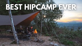 Camping at the Best Hipcamp with Snow Peak TTA Cooking Korean Food  Airstream Basecamp [upl. by Eversole]