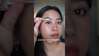 How i TINT Eyebrows At Home for 10 [upl. by Ahsata]