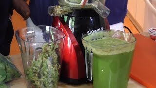 Tribest Slowstar Juicer Review with Jay amp Linda Kordich [upl. by Ciaphus]