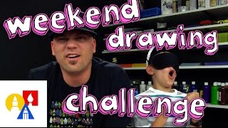 Weekend Drawing Challenge [upl. by Ilesara]