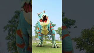 Trex Dinosaur Fight Against Superhero in Jurassic world [upl. by Adriene657]