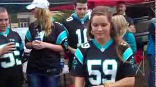 Tailgate Proposal Saints vs Panthers [upl. by Hitchcock992]