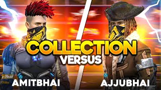 My Last Free Fire Collection Versus With AjjuBhai TotalGaming093 [upl. by Yanal757]