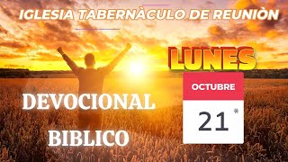 DEVOCIONAL BIBLICO LUNES 21 DE OCTUBRE DE 2024 [upl. by Isdnyl]