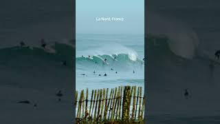 One Wave Many Rides A Surfers Dream in France  surf waves [upl. by Leanor]