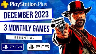 PlayStation Plus Essential December 2023 Monthly Games  PS Plus December 2023 [upl. by Devlin]