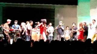 Antibalas Afrobeat Orchestra quotGovernment Magicquot TransAtlantic Festival Miami FL 04302011 [upl. by Eikkin]