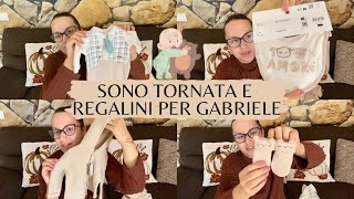 SONO TORNATA E REGALINI PER GABRIELE  Eleonora Home [upl. by Pammy]