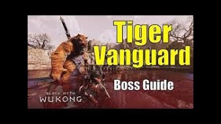 Black Myth Wukong  Tiger Vanguard Easy Defeat [upl. by Yenahteb]