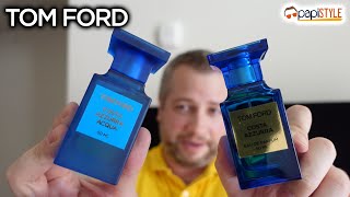 Tom Ford Costa Azzurra vs Costa Azzurra Acqua  Fragrance Review [upl. by Nosredna430]