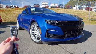 2019 Chevrolet Camaro SS 2SS w 10 Speed Start Up Exhaust Test Drive and Review [upl. by Arremat802]