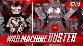 LEGO Avengers Endgame 76124 War Machine Buster  Lego Quick Review [upl. by Urbai]