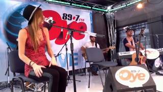 A quien tu decidiste amar  Sandoval en el Oye Live de Oye 897 FM [upl. by Lipscomb]