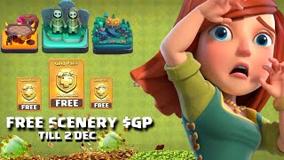 Get Free Scenery in Clash of Clans  New Coc Tips and Tricks [upl. by Ordnajela393]