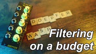 Doepfer Wasp Overview An affordable filter with plenty of character [upl. by Stanwinn]