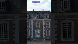 château de Boscherville Bourgtheroulde dans lEure en Normandie filmé par un drone shorts [upl. by Losse]