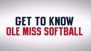 Get to Know Ole Miss Softball  Whats Your Guilty Pleasure Song [upl. by Ayyn]