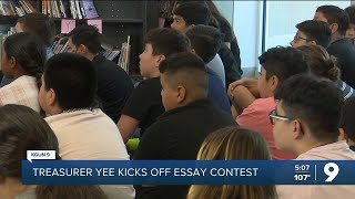 Kimberly Yee starts essay contest in Tucson [upl. by De788]