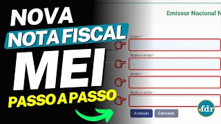 NOTA FISCAL MEI MUDOU COMO SE CADASTRAR NO SISTEMA E EMITIR A NOVA NFSe PASSO A PASSO [upl. by Sartin]