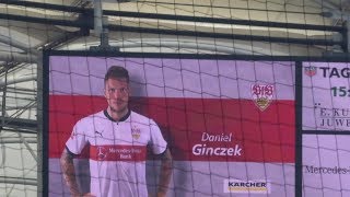 VFB vs Augsburg  Mannschaftsaufstellung VFB 2017 live  MercedesBenz Arena  Stuttgart [upl. by Elak]