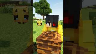 Helping the bees In Minecraft [upl. by Vassaux]