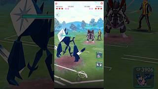 ✨Shiny Necrozma VS Armoured Mewtwo PVP Psychic Battle in pokemongo [upl. by Nirrat]