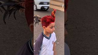 Man transforms into a real Rooster 🐓 in AGT Americas got talent 😱😂 Duo SchumacherAGTmagic [upl. by Meil]