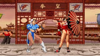 MAI SHIRANUI VS CHUN LI [upl. by Anelliw]