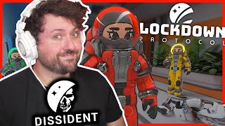 Now this is a HILARIOUS deception game 👀  LOCKDOWN Protocol w Friends [upl. by Eceirehs]