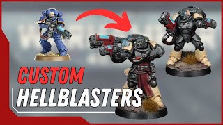 Hellblasters made JUICY  Warhammer 40K ConversionKitbash [upl. by Tega766]