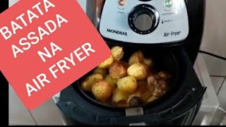 Batata Crocante Na Fritadeira Elétrica AIR FRYER [upl. by Ecnerat]