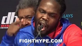 0 TO 100 STIVERNE ERUPTS AND GETS DEADLY SERIOUS WITH WILDER LOOKS HIM EYES AND THREATENS DEATH [upl. by Olaznog290]