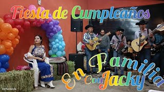 13724 Con el Norteño se Festejo JACKY en Familia y fiesta 🎉 🥳 deparranda arnulfobarrios fiesta [upl. by Carlstrom]