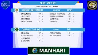 Sunshine United 2nd XI v Yarraville Club 2nd X1 [upl. by Notlit]