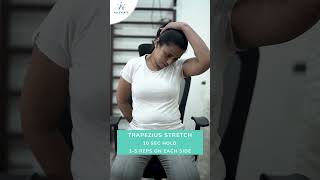 Morning Neck Stiffness GONE 4 Amazing Stretches For Your Tight Stiff Neck THIS WORKS [upl. by Ylrbmik]