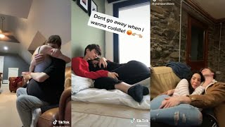 Cuddling My Girlfriend Tiktok Compilation  Cute Couple [upl. by Laeahcim384]